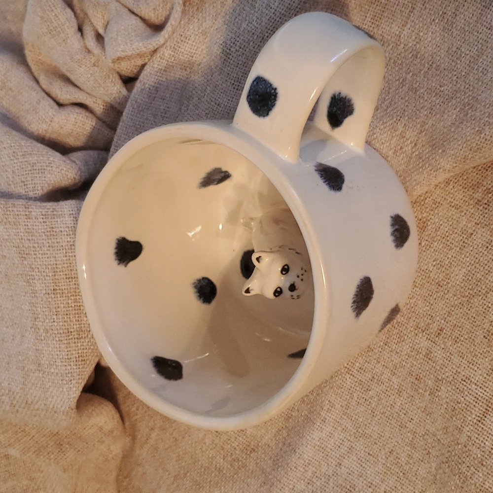 Anthropologie dog mug